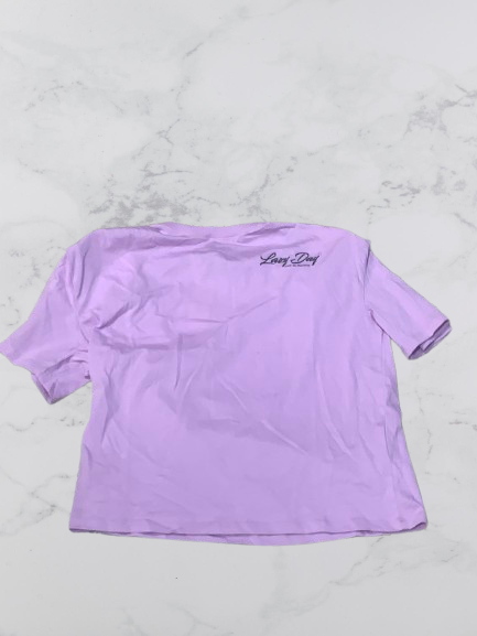 T-shirt violet d’été